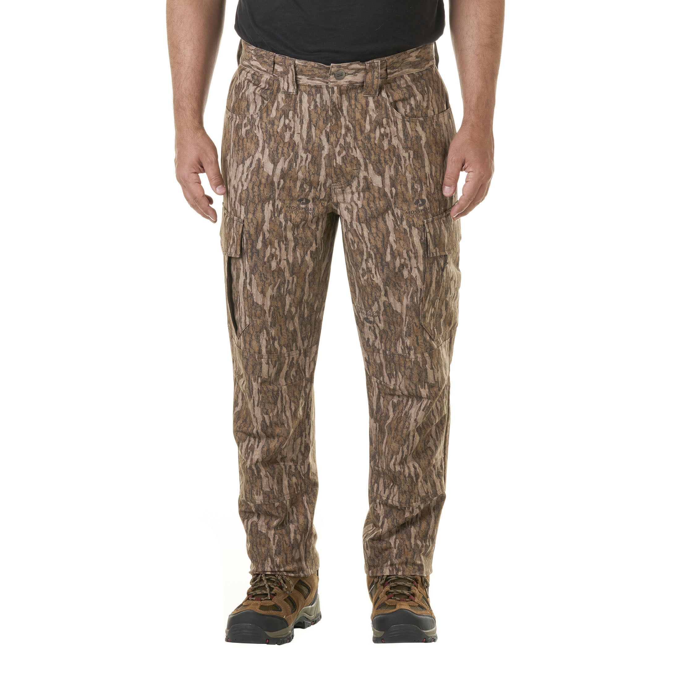 Mossy Oak Men's Cargo Hunting Pant, Mountain Country Camo, XXL, 6