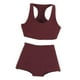 thumbnail image 4 of Colección de accesorios de ropa femenina a escala 1/6, regalo ideal de moda, ropa 1:6 Rojo oscuro, 4 of 9