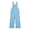 Sky Blue, variant on Girls Jumpsuit Straight Leg Sleeveless Basic Romper Pants