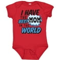 thumbnail image 3 of Inktastic I Have the Best Mom in the World with Speech Bubble Boys Baby Bodysuit, 3 of 5