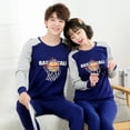 thumbnail image 1 of Conjuntos de pijamas navideños para niños y niñas, 100 algodón, ropa para el hogar para bebés y adolescentes, 1 of 4