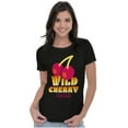 thumbnail image 3 of PACMAN Game Wild Cherry Power Up Women's T Shirt Ladies Tee Brisco Brands S, 3 of 5