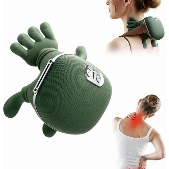 Neck Massager,2026 New Shoulder Massager with Heat Shiatsu 4D Kneading,Neck and Back Massager for Relief