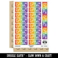 thumbnail image 2 of Coo Coo Cool Pigeon Teacher Student School Sticker Set - Rainbow - Gloss Finish - 2.00" Large, 2 of 7