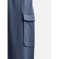 thumbnail image 3 of Wonder Nation Girls Sleeveless Cargo Jumpsuit, Sizes XS-XXL, 3 of 3