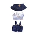 thumbnail image 4 of Conjunto de pantalones para muñecas,Conjunto de ropa para muñecas,camisetas,ropa,juguete en miniatura,Mono suave para muñecas de niña,accesorios para vestir,Mini ropa de moda Juguete suave, 4 of 7