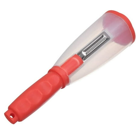 

Vegetable Peelers for Kitchen W/ Storage Box Stainless Steel Fruit Peeler