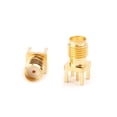 thumbnail image 4 of Oasiva 10pcs SMA Female Jack Solder PCB Board Mount RF Connectors Straight Adapter, 4 of 8