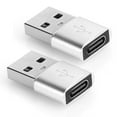 thumbnail image 3 of Type-C Adapter, Aluminium Alloy Adapter, Compact In Structure Professional Manufacturing USB Interface Standard Simple Plug And Play Compatible For OTG Silver,Black,Gold,Red,Pink, 3 of 8