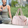 thumbnail image 1 of Bolsa de gimnasia para gimnasio Bolsa de cabaña a aeropuerto impermeable Bolsa de fin de semana Bolso de hombro deportivo, 1 of 8
