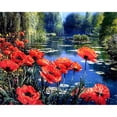 thumbnail image 1 of Cuadros Decorativos Kit de póster de paisaje 5D con pintura de diamante de taladro redondo completo para manualidades Sywqhk Nuevos Originales, 1 of 9