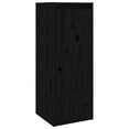thumbnail image 3 of vidaXL Armoires Murales 2 pcs Noir 30x30x80 cm Pin Massif, 3 of 5