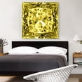 thumbnail image 2 of ARTCANVAS Yellow Princess Cut Diamond Jewel Canvas Art Print - Size: 36" x 36" (0.75" Deep), 2 of 9