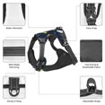 thumbnail image 6 of Lsque Funny Spaceships Dog Harness, No-Pull Pet Harness with 2 Leash Clips, Adjustable Soft Padded Dog Vest with Easy Control Handle for Large Dogs-, 6 of 9