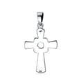 thumbnail image 2 of Bling Jewelry Unisex Viking Celtic Knot Cross Pendant Necklace for Men Sterling Silver 16 Inch, 2 of 5