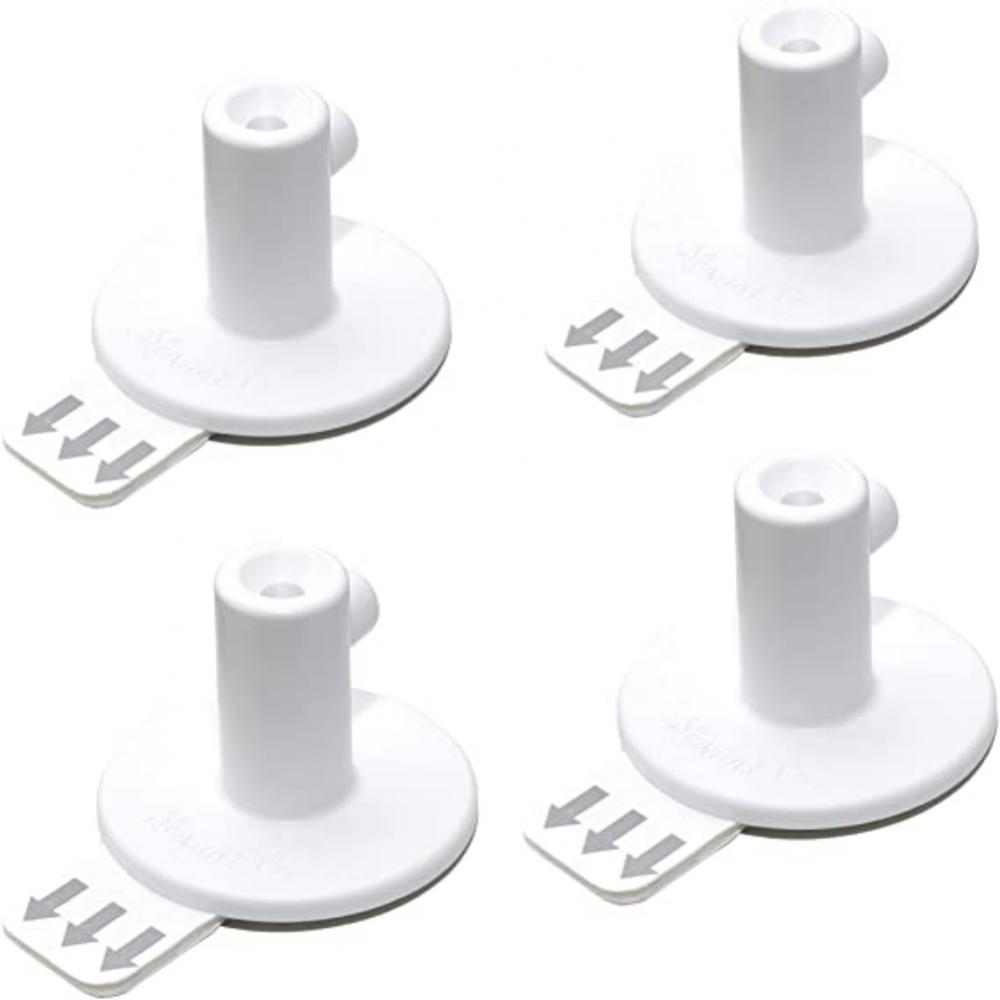 4Pcs Stand Mixer Attachment Holders Mixer Accessories Compatible with Kitchenaid Mixer Attachments for Store Whisks,Flat Whisks Beaters,Dough Hooks and Wire Whips,with Screws - image 1 of 1