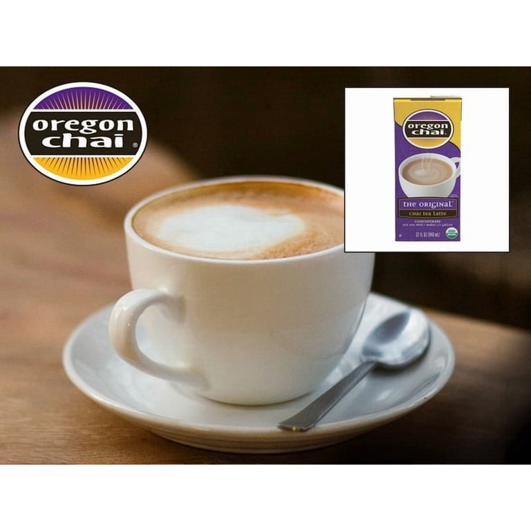Oregon Chai Original Chai Tea Concentrate, 32 fl oz, Pack of 6 photo 1