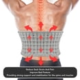 thumbnail image 3 of Naiovety Reductor de presión de espalda baja, soporte inflable Lumbar, masaje de calefacción, ampliar el espacio Intervertebral Suministros térmicos, 3 of 6