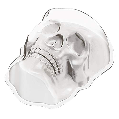 Specialiseren uitstulping spreker Clear Skull-Shaped Plastic Mold- 1 pc. - Walmart.com