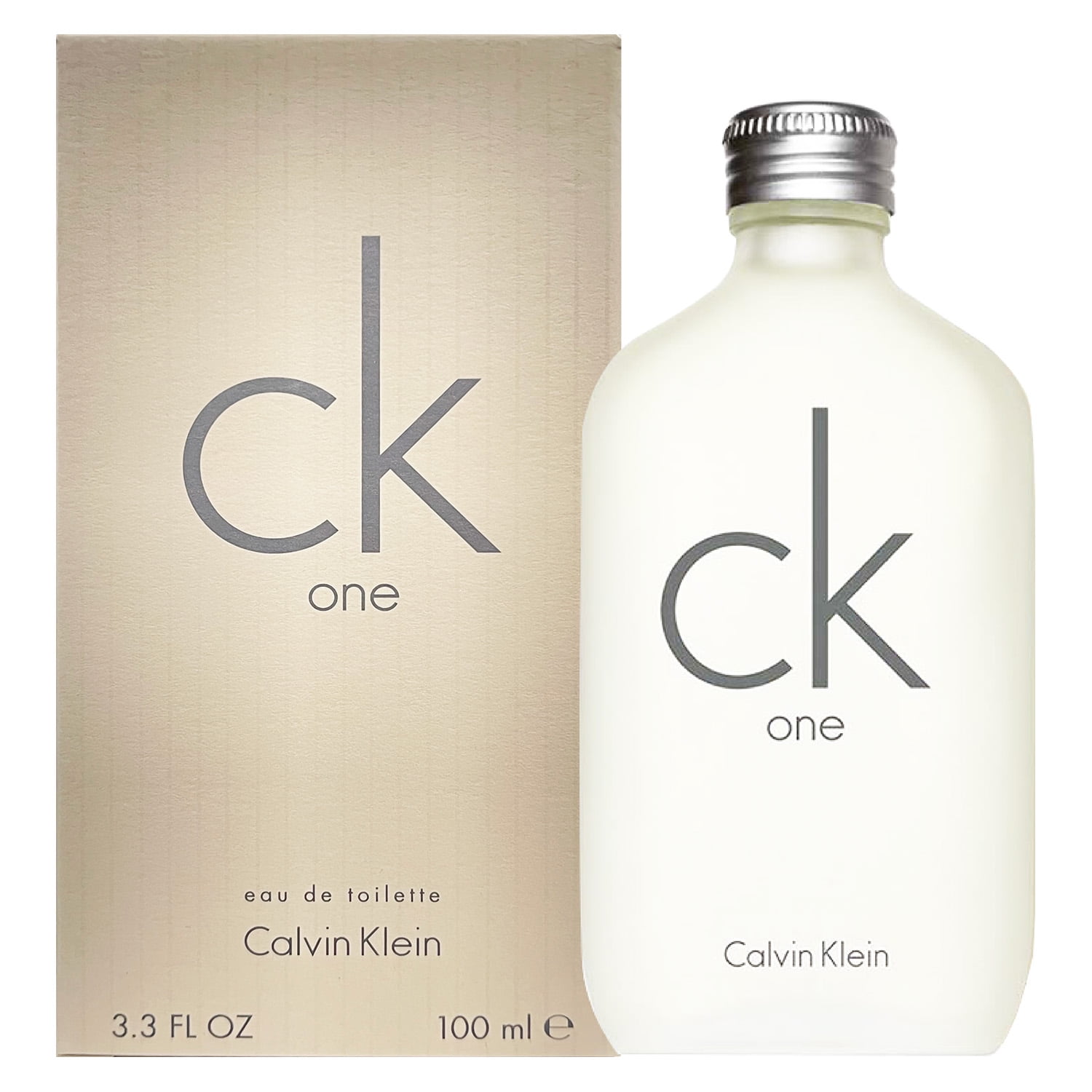 Calvin Klein CK One Eau de Toilette, Cologne for Men or Women, 3.4 fl oz