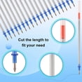 thumbnail image 4 of 20 Pcs 0.7mm Tip Gel Silver Tone Ink Pen Refill Replacement, 4 of 6