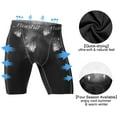 thumbnail image 5 of Runhit 3 Pack Comrpession Shorts Men Workout Running Underwear Athletic Gym Spandex Comrpession Shorts Basketball Base Layer, 5 of 7