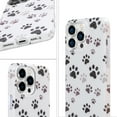 thumbnail image 4 of KIQ Cute Series For iPhone 13 Pro Max Case For Women Girls Magnet Compatible With Mag Safe IPhone 6.7 inch 2021 Protective Cover (Multi Colored Dusted Paw Print), 4 of 5