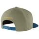 thumbnail image 2 of Gorra Carhartt Firm Duck Flat Brim para hombre Dusty Olive, 2 of 2