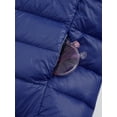 thumbnail image 6 of Zaldita Kids Boys Girls Hooded Puffer Jacket Lightweight Coat Zipper Warm Winter Outerwear Dark Navy 2-3, 6 of 7
