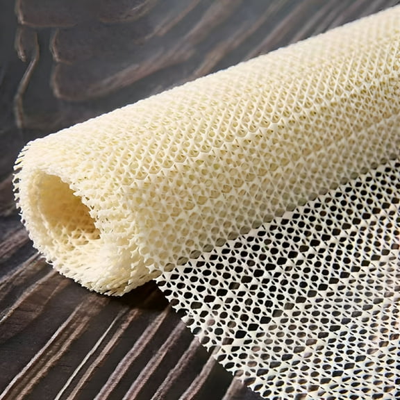 LAMIRO 2Pcs Rug Gripper Pad for Hardwood Floors,Non Slip Thick Area Rug Pads for Tile Floor,Under Carpet Anti Skid Mat,Keep Your Rug Safe in Place,12*20inch