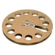 thumbnail image 3 of 1/4 7 Inch Empty Tape Reel Aluminum Alloy 11 Hole Universal Opening Machine Part Recording Takeup Reel Gold, 3 of 5