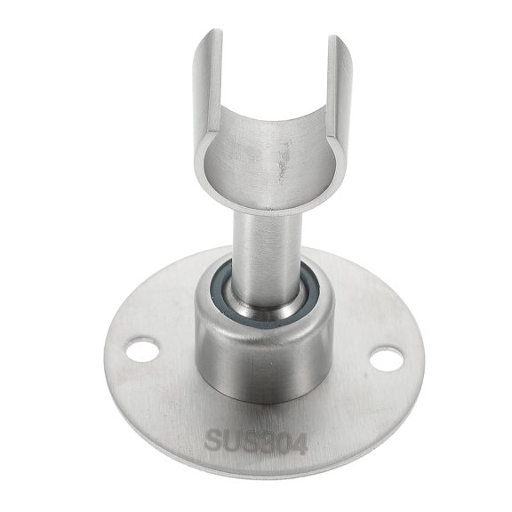 Stainless Steel Shower Head Bracket Adjustable Wall Mount Shower Head Holder with Screws