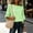 Green, variant on Batwing Sleeve Tops for Women Striped Casual Boat Neck Flowy Tunic Blouses Lightweight Comfortable Summer Everyday Basic Summer Shirts