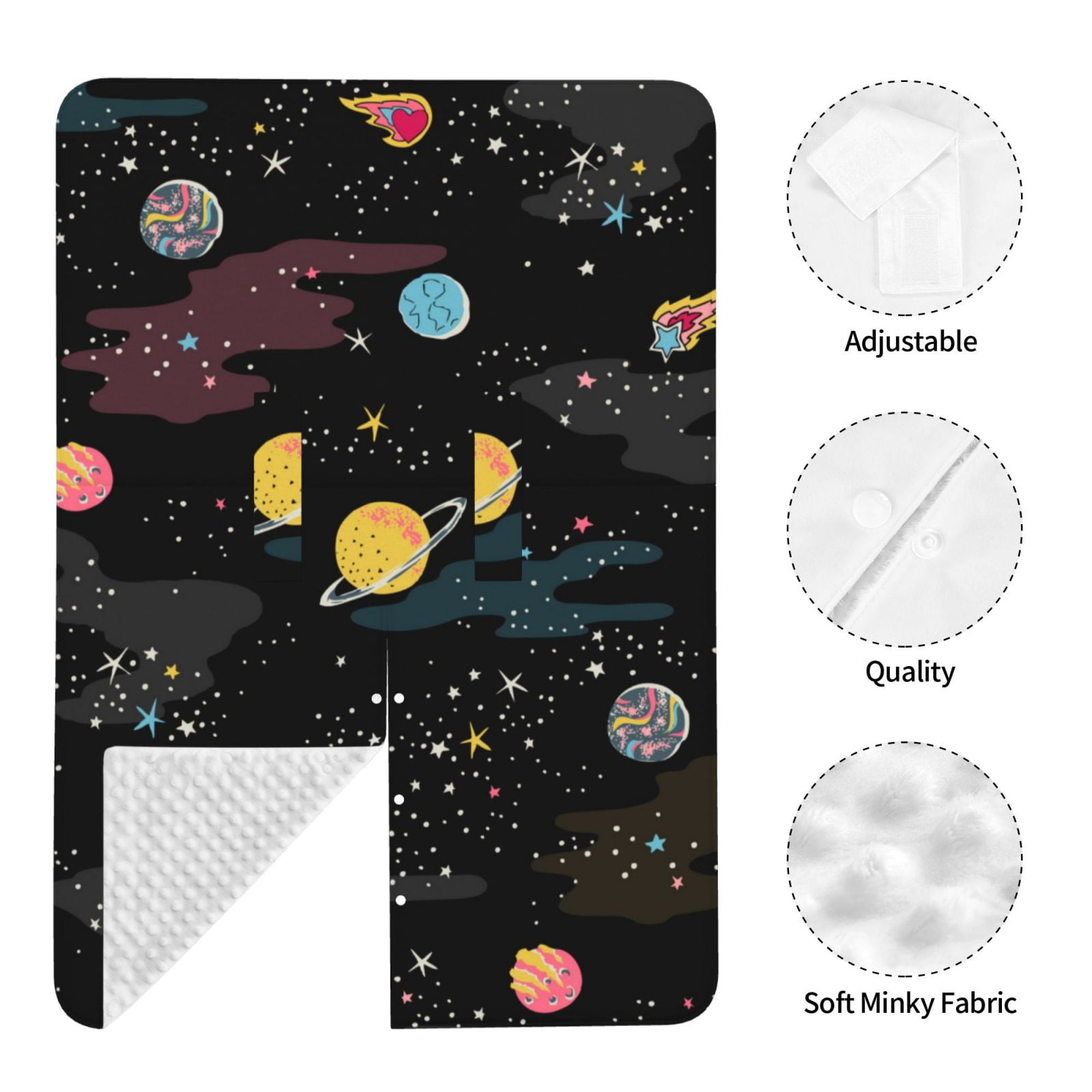 Naloa Galaxy Baby Car Seat Cover, Breathable Baby Carrier Cover, Multiuse Baby Carrier Cover & Nursing Breastfeeding Cover