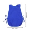 thumbnail image 2 of CATIEBYE Delantal Vest De Poliéster Azul Con Bolsillos Para Estilistas Con Ajustables Para Uso Profesional, 2 of 8