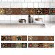 thumbnail image 1 of Gwong Decoración hogareña Taquillas de azulejo Creativo Color pesado Agotesivo Agotesivo de estilo marroquí Pegatina de pared para cocina Gwong 21056780, 1 of 6