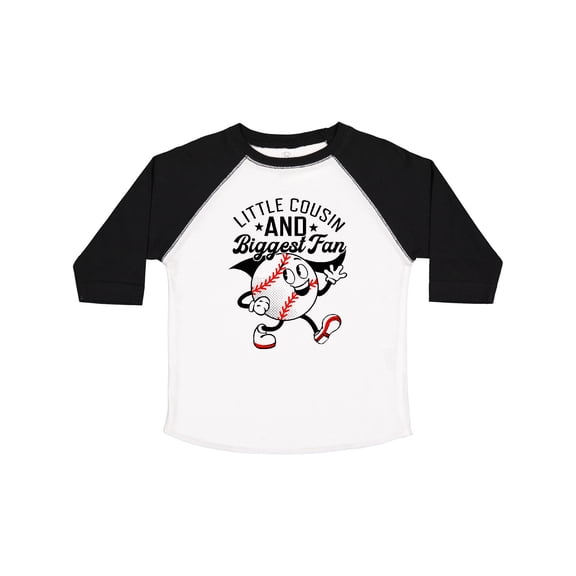 Inktastic Little Cousin and Biggest Fan Boys or Girls Toddler T-Shirt