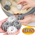 thumbnail image 2 of Bola de lavandería de silicona reutilizable, Herramientas de limpieza de pelo de mascotas, lavadora, recogedor de pelo de gato, 5/1 piezas, 2 of 4