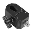 thumbnail image 1 of Xuanheng Tripod Tube Mount Clamp Black Multifunctional for Video Practical Desk Clamp C, 1 of 8