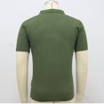 thumbnail image 2 of Yaoyar Mens Knitted Cardigan Shirt Mens Short Sleeve Button Down Collar Casual Knit Short Sleeved Lapel Lapel Top, 2 of 8