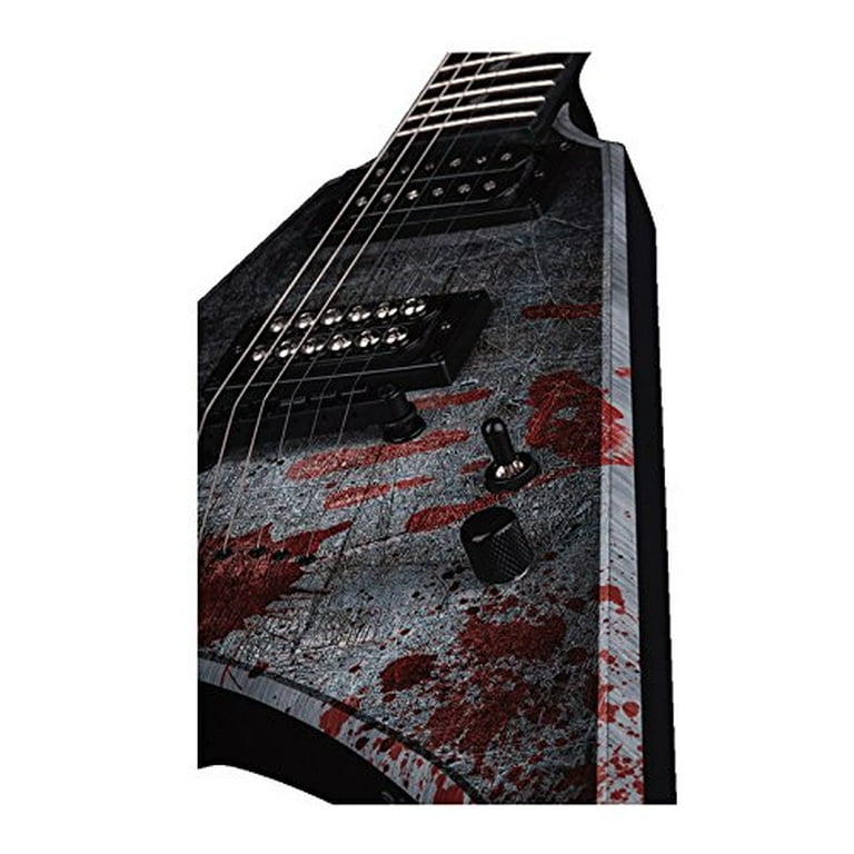 Dean Guitars 6 String Electric Guitar Battle Custom Graphic MAS