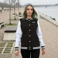 thumbnail image 4 of Creo Women's Varsity Jacket, 4 of 12
