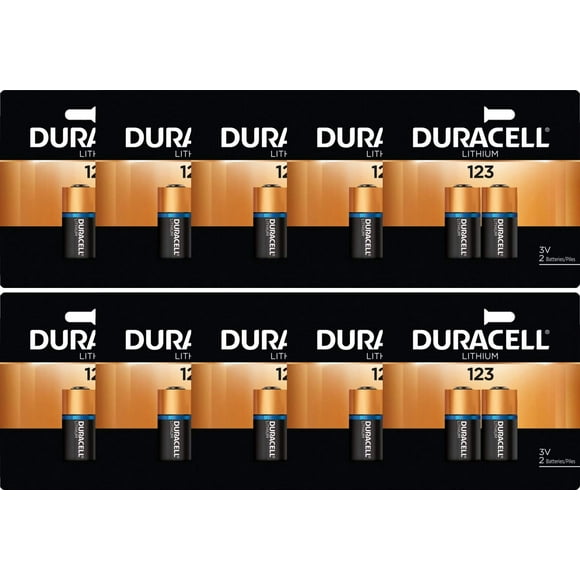 Duracell Ultra 123 Batteries