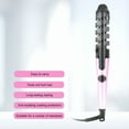 thumbnail image 5 of HIBIBUD 2026 New 3 in 1 Auto Rotating Curling Iron - Automatic Hair Curler, Auto Hair Curler Rechargeable Curling Iron, Adjustable Temp, Instant Heat Hair Styling Tools for All Hair Types, 5 of 7