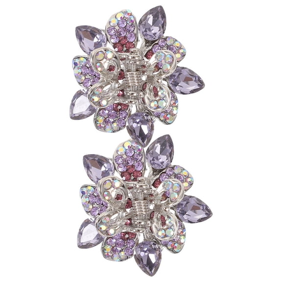 LOLIPPYY 2pcs Hair Barrettes for Little Girls Metal Hair Organization Hair Clips