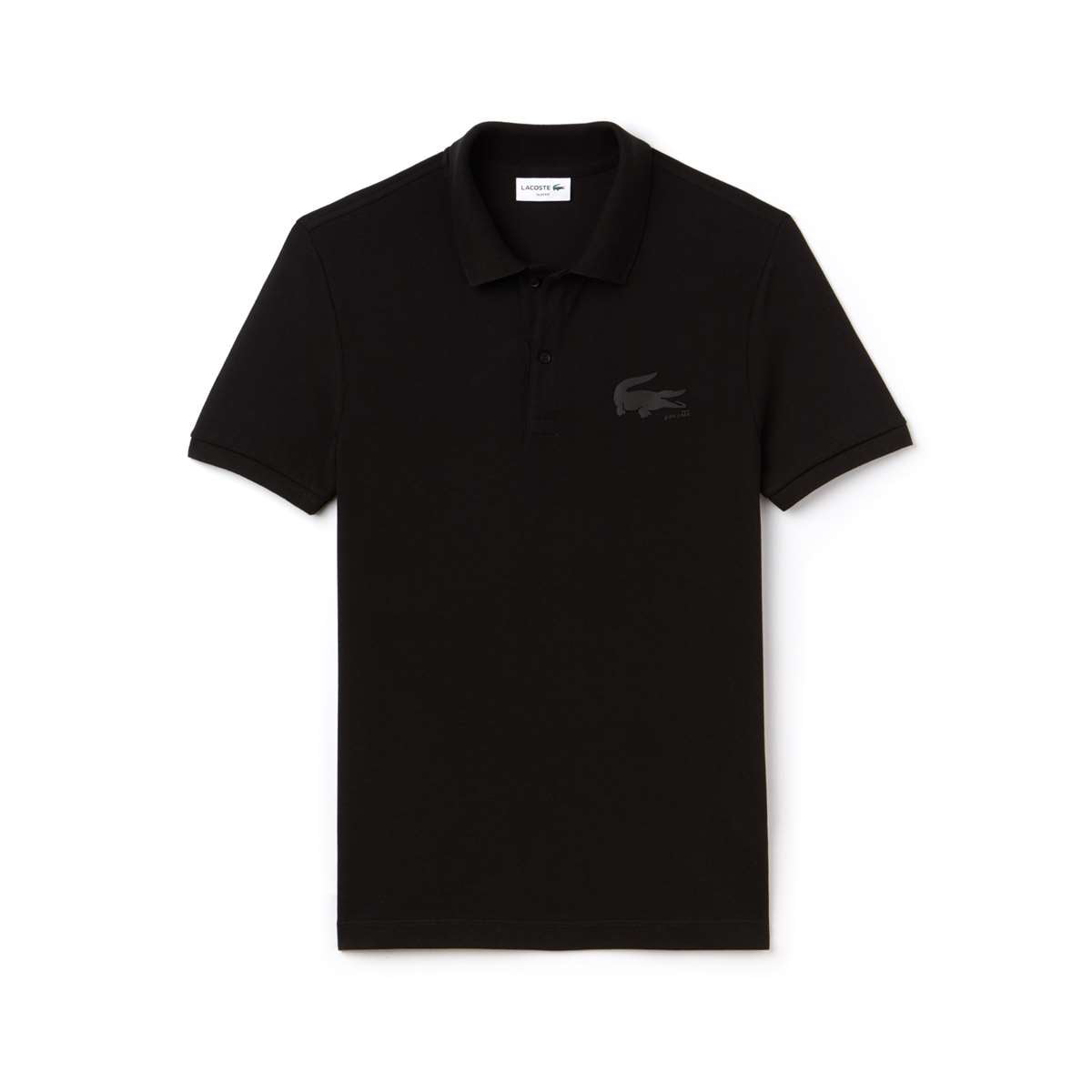 Lacoste Men's Graphic Bonded Crocodile logo Slim Fit Polo T-shirt% 100 Coton 