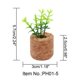 thumbnail image 1 of Mini simulación tridimensional de plantas en macetas con múltiples carnes, simulación de clip para automóvil en maceta, pegatina para refrigerador, corcho de vino tinto, decoración del hogar, 1 of 6