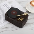 thumbnail image 4 of Gwong Electrónica Wireless Bluetooth-Compatible 5.0 Recargable Vintage Gramophone Speaker Player, 4 of 7