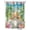 SkyBlue LightGreen Aqua, variant on Fsddascl Ocean Gnomes Shower Curtain Set - 72" x 78" Washable Bathtub Curtain with 12 Hooks, Coastal Shell Palm Leaf Shell Starfish Waterproof Fabric Stall Shower Curtains for Bathroom/Bathtub Décor