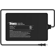 iPower Reptile Heating Pad 4W/8W/16W/24W Terrarium Heater Under Tank Heat Mat, Carbon Film Version